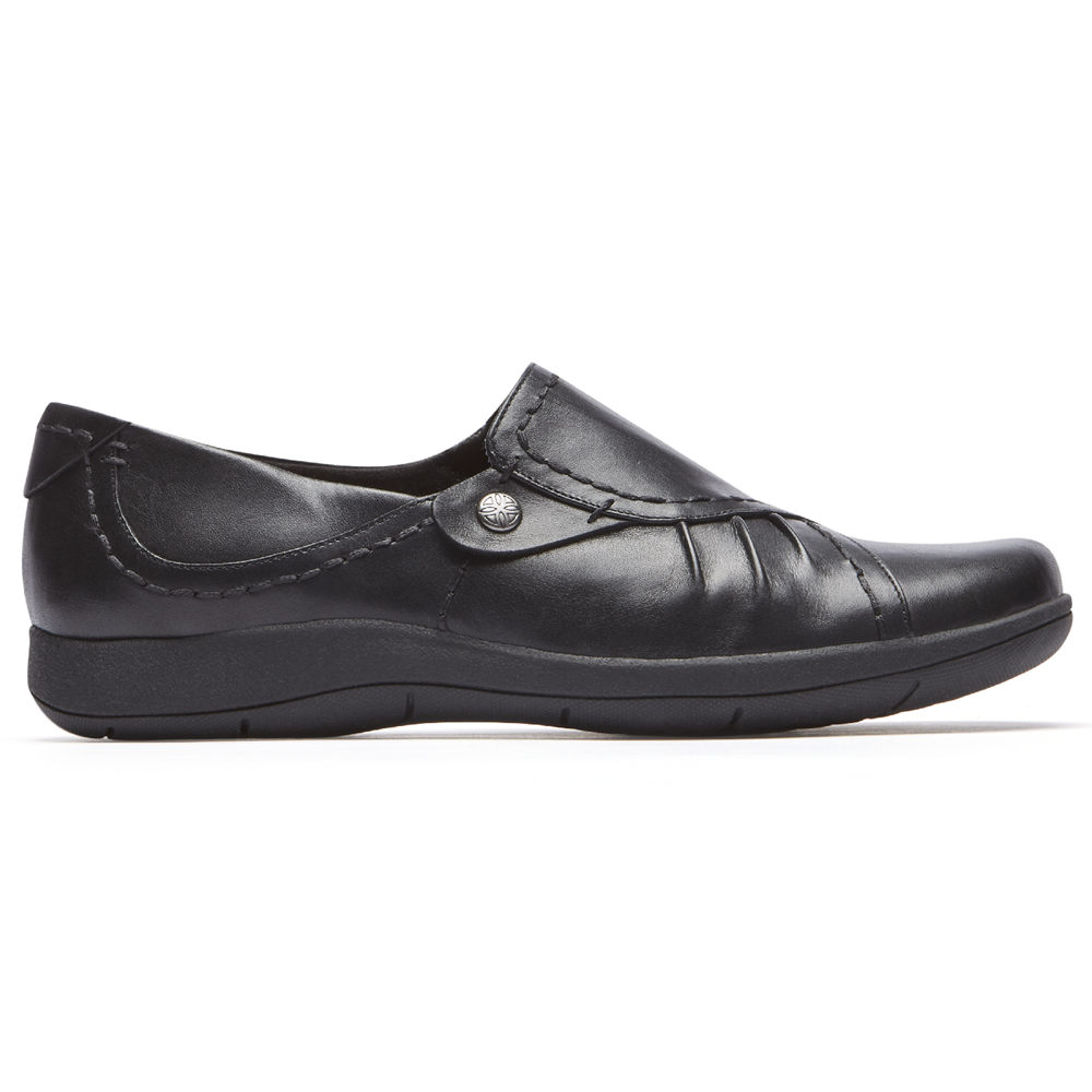 Rockport Flats For Womens Black - Daisey Monk - AR0425837